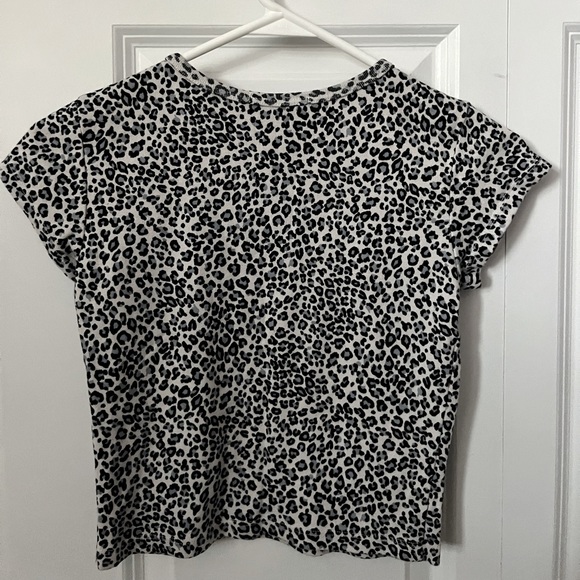 Brandy Melville blue cheetah top - Picture 3 of 3